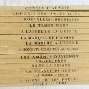 Editions de Minuit, vélin, publiés clandestinement.. lettrés patriotes 1944