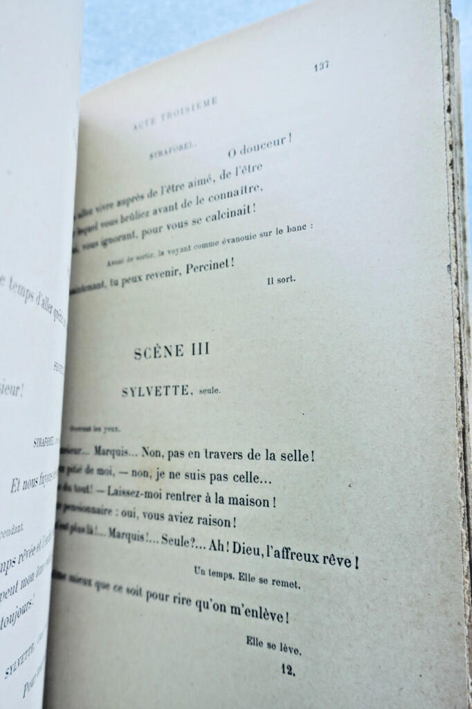 Edmond Rostand Les romanesques 1904