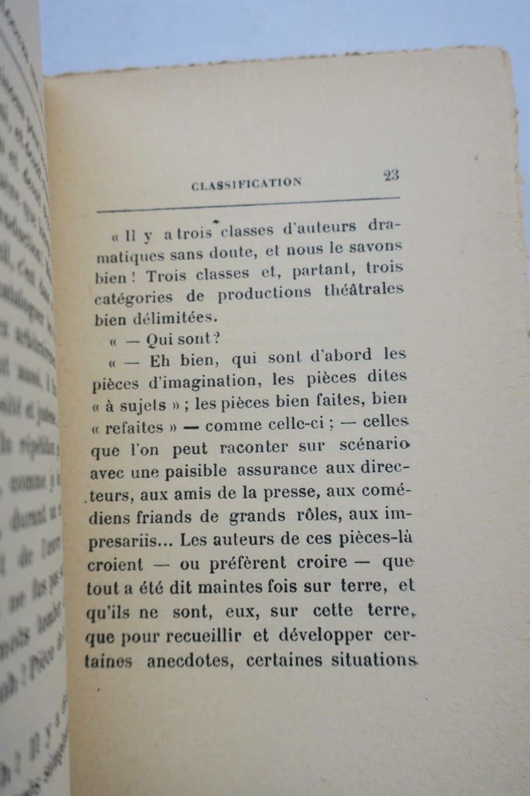 Edmond Sée petits dialogues sur le théatre et l'art dramatique + dédicace – Image 6