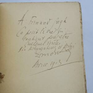 Edmond Sée petits dialogues sur le théatre et l'art dramatique + dédicace