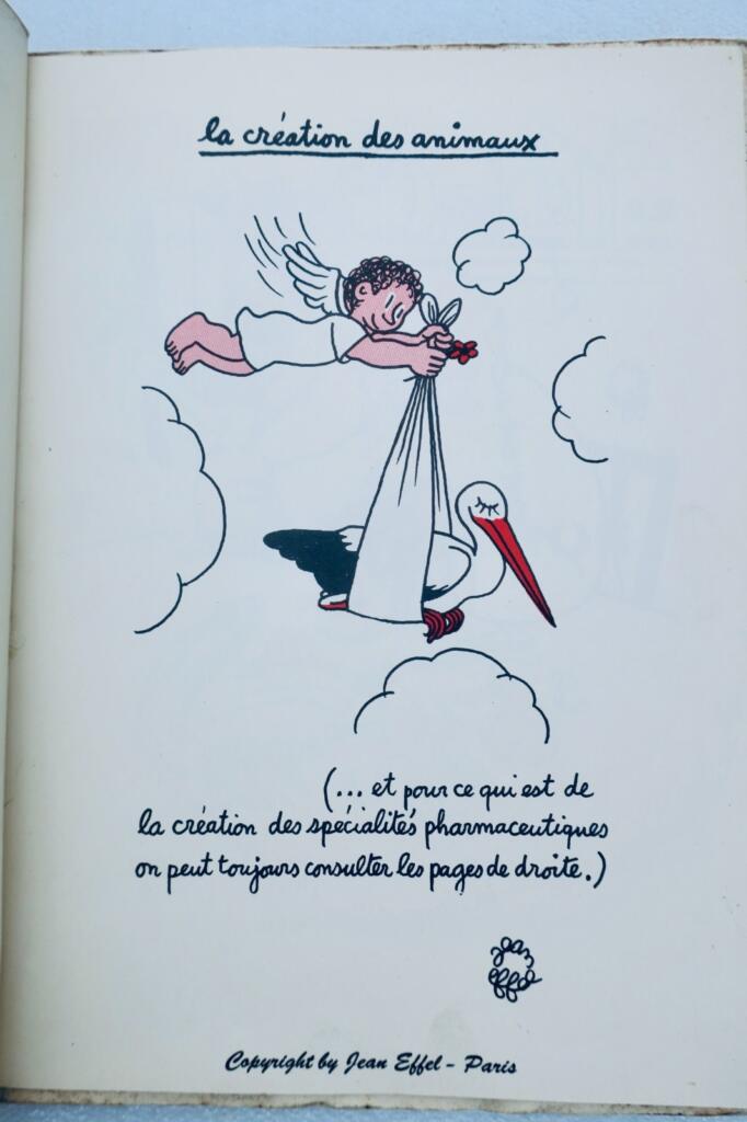 EFFEL (Jean). La Création des animaux 1955
