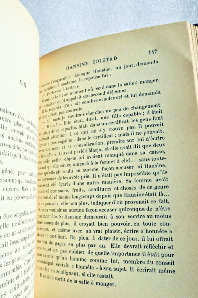 Hansine Solstad - Norwegian novel translated