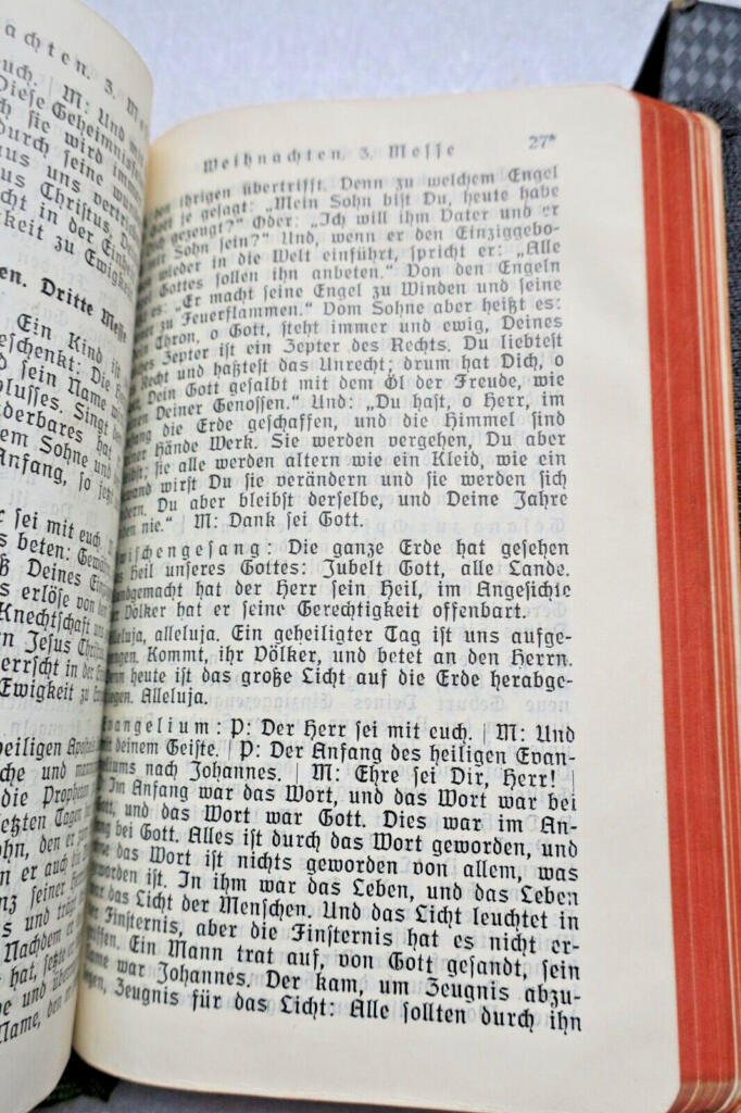 église Gebetbuch und Gesangbuch Aachen 1932