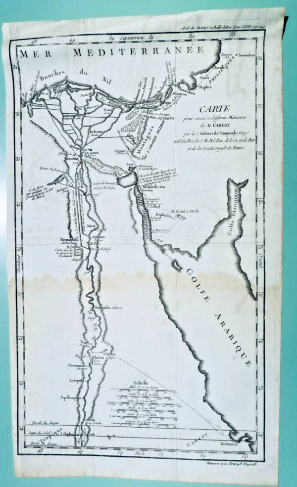 Egypt in 18th-century engraving