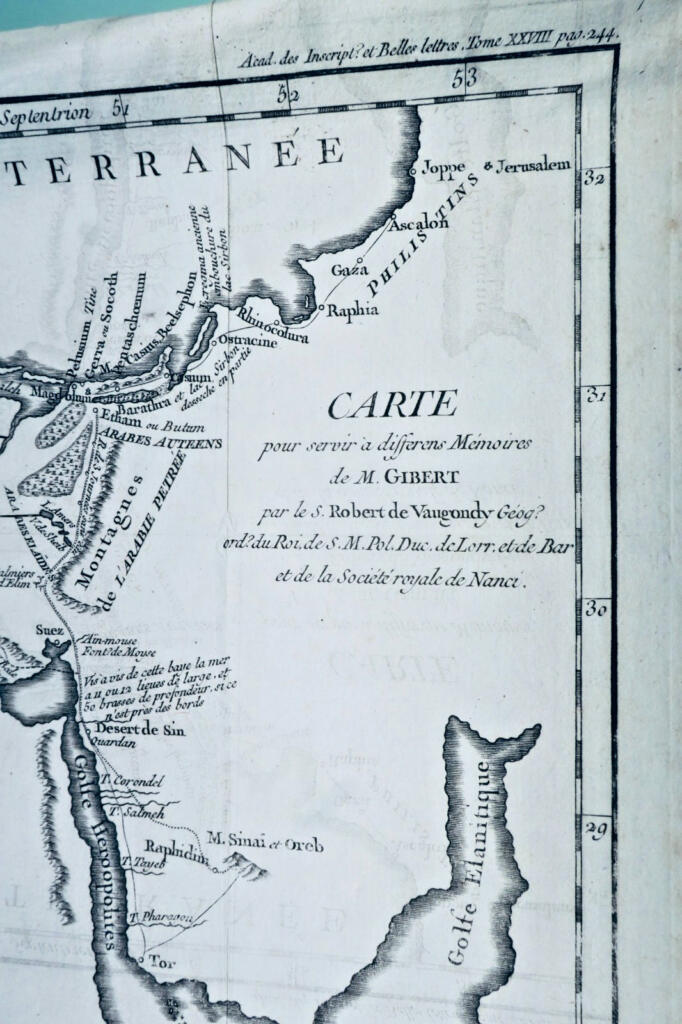 Egypt - Large Format Engraving, 18th Century