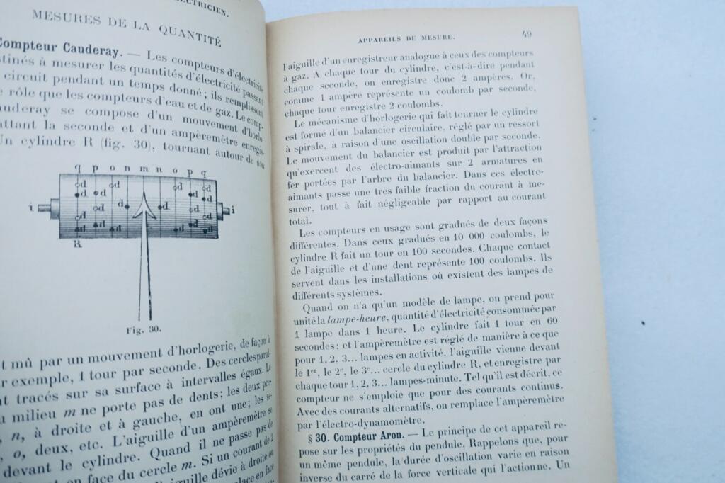 Electrique CADIAT E. Manuel pratique de l’électricien 1901
