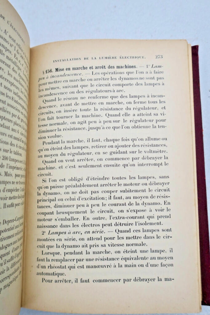 Electrique CADIAT E. Manuel pratique de l’électricien 1901