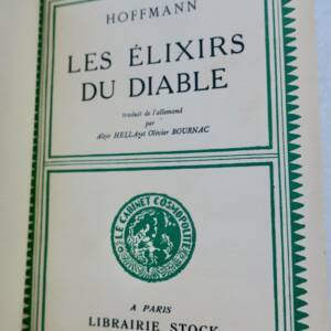 élixirs du diable histoire posthume du capucin Médard