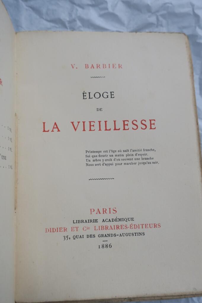Lob der Lebensjahre 1886