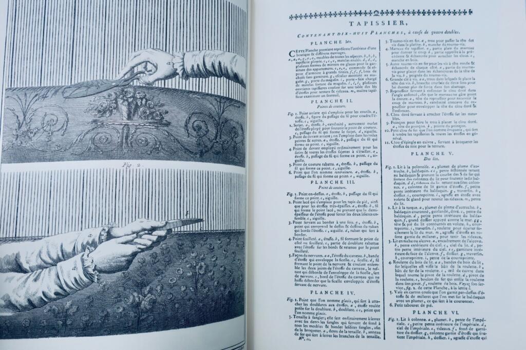 Diderot & d'Alembert Enzyklopädie: Tapisserie und Gobelin