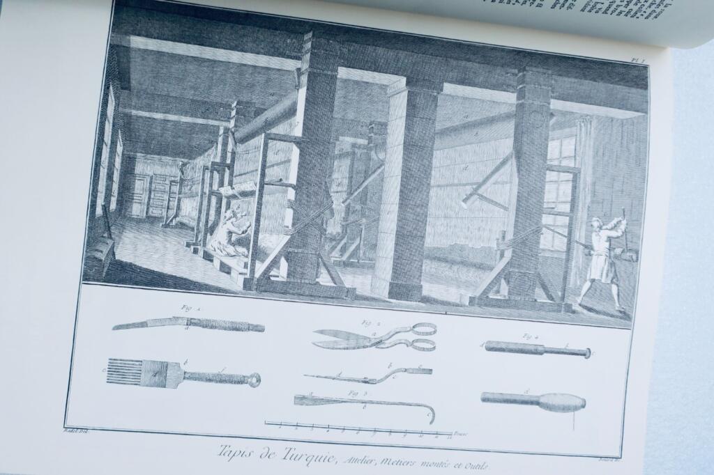 Diderot & d'Alembert Enzyklopädie: Tapisserie und Gobelin