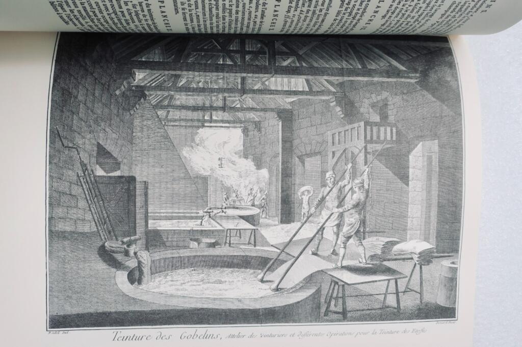 Diderot & d'Alembert Enzyklopädie: Tapisserie und Gobelin