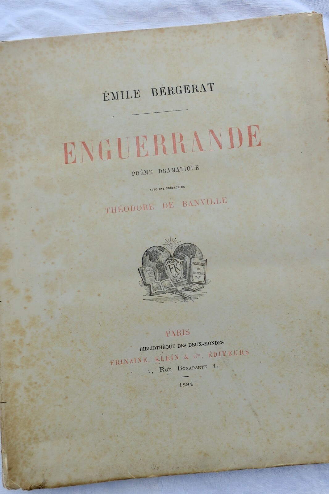 Enguerrande. Poème dramatique précédé d'une préface par Théodore Banville Rodin – Image 7