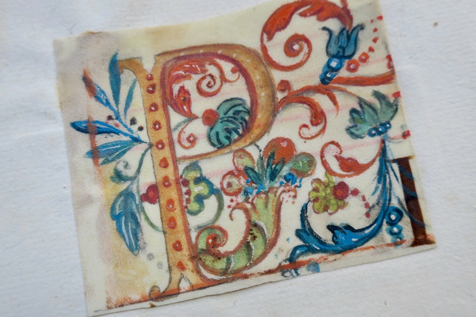 Mittelalterliche Pergamentminiatur - Image 3