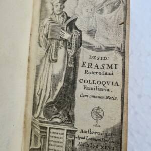 Erasme Erasmi roterodami colloquia familiaria 1646 MINI