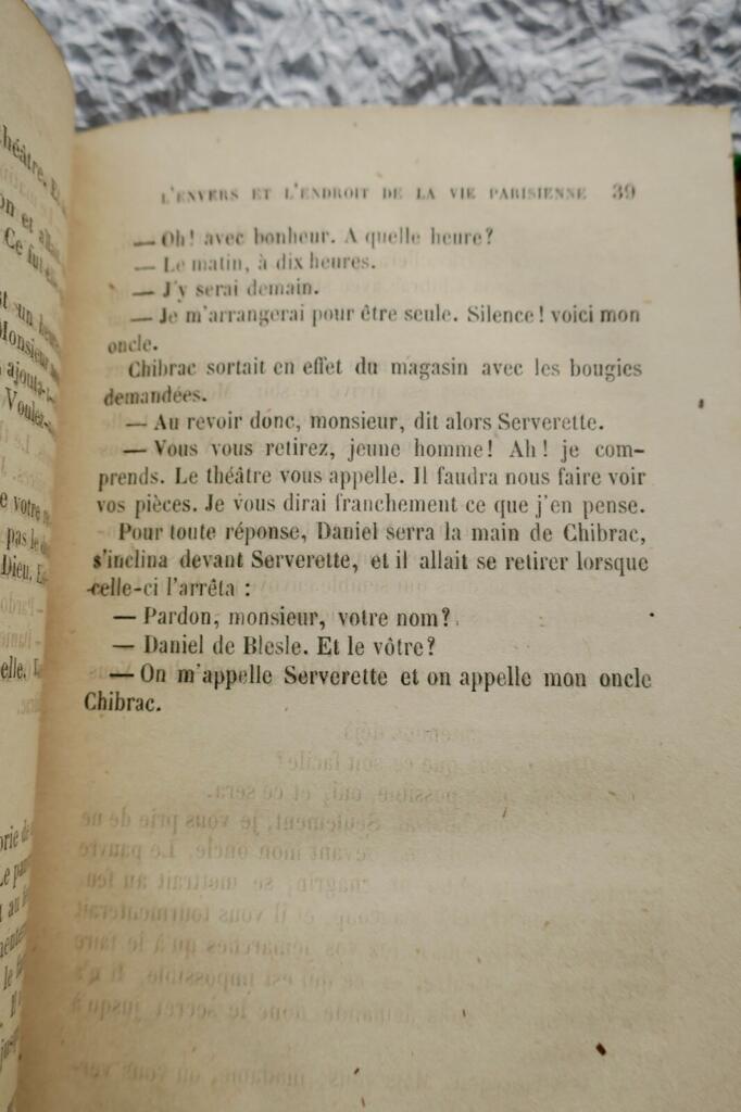 Ernest Daudet La succession Chavanet 1867
