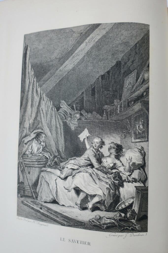 érotique CONTES DE LA FONTAINE illustrations de Fragonard