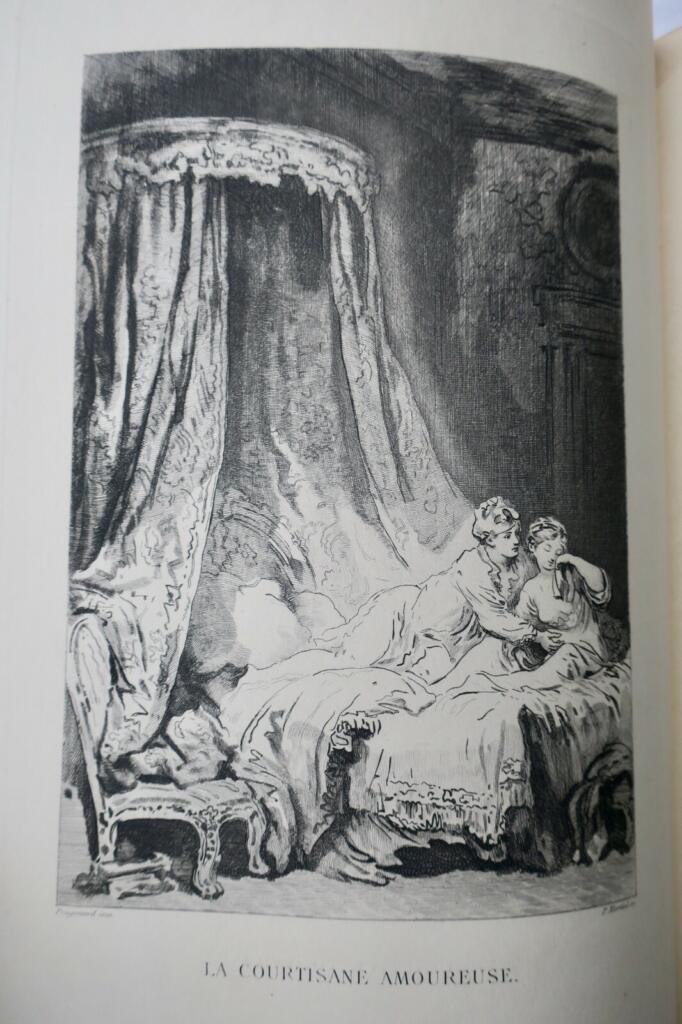 érotique CONTES DE LA FONTAINE illustrations de Fragonard