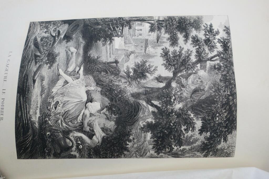 érotique CONTES DE LA FONTAINE illustrations de Fragonard