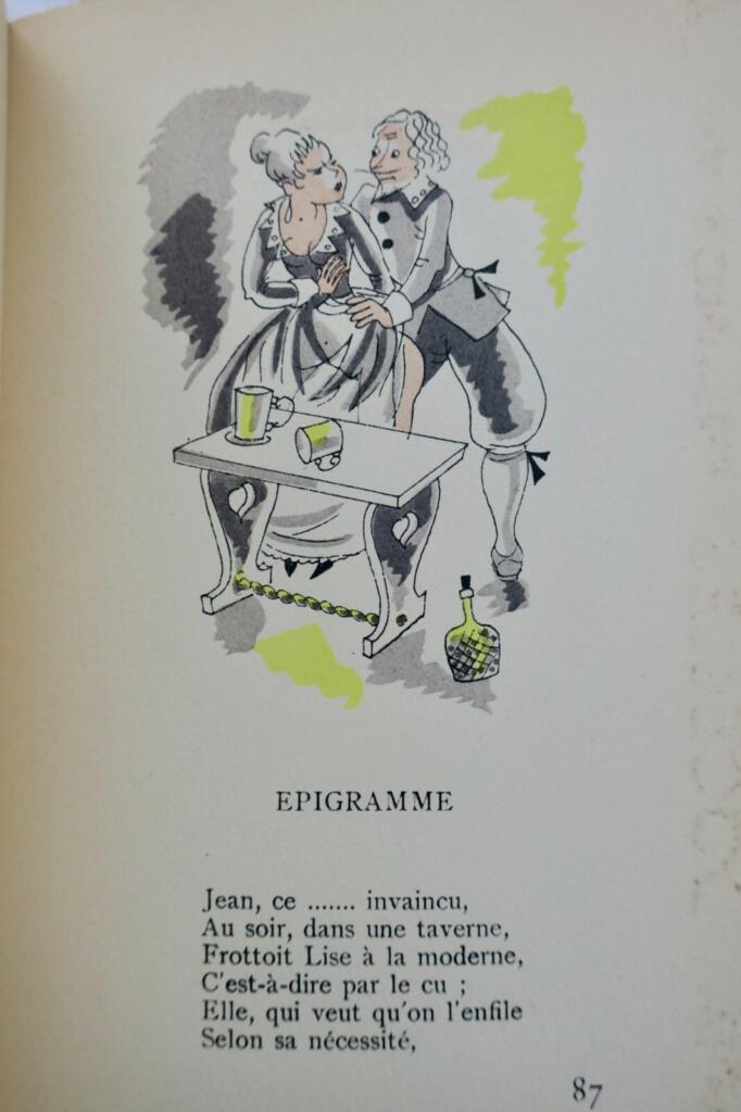 érotique Le Cabinet satyrique, ou Recueil parfaict des vers piquans et paillards