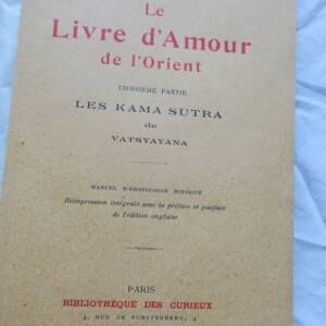 érotique Le livre d'amour de l'Orient 1912