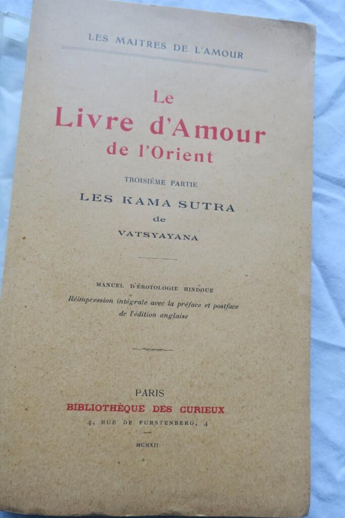 Kama Sutra & östliche Liebeskunst, 1912
