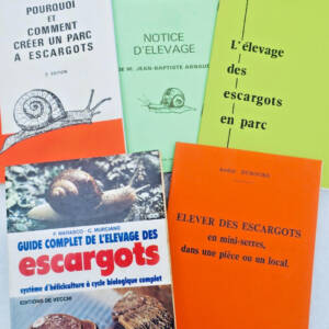 Escargot GUIDE COMPLET DE L'ELEVAGE DES ESCARGOTS +...