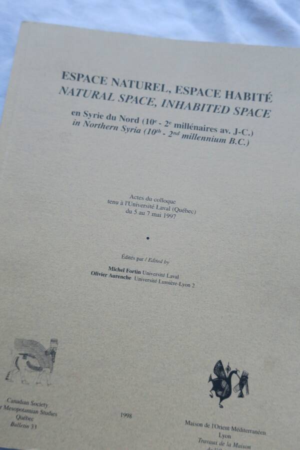 Espace naturel, espace habité en Syrie du nord..