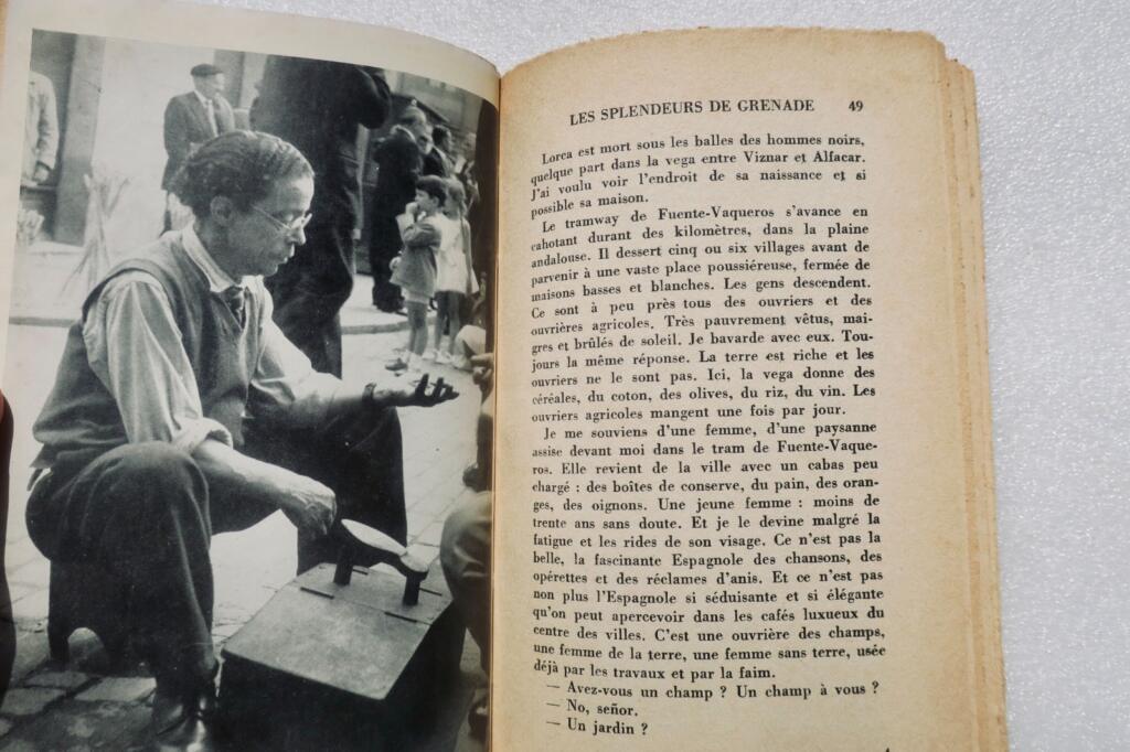 Espagne GAMARRA 1961 Ombre et lumière d&rsquo;Espagne. Photos de Nicole Brun