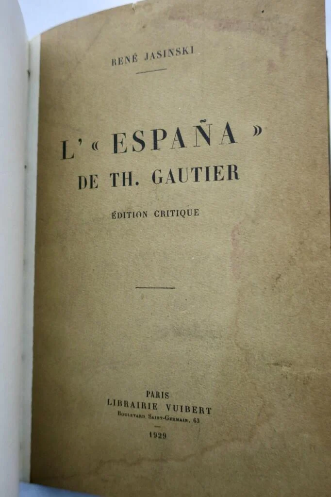 戈蒂耶的西班牙 1929年