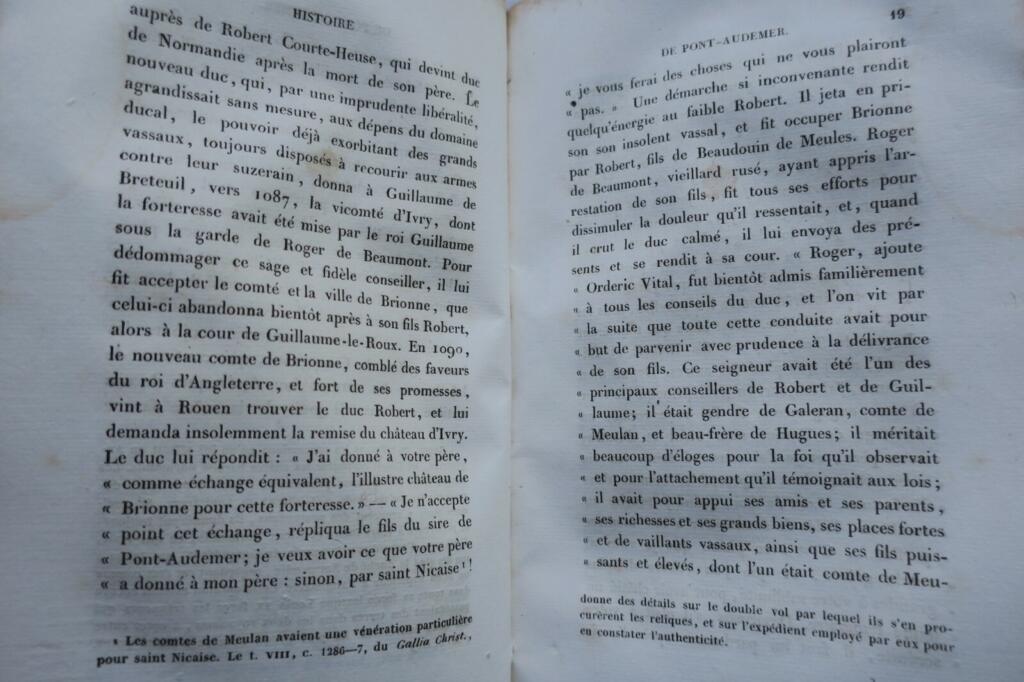 Historischer, archäologischer und statistischer Essay zum Bezirk Pont-Audemer