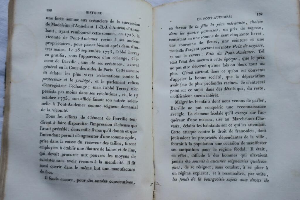 Historischer, archäologischer und statistischer Essay zum Bezirk Pont-Audemer