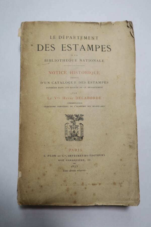 Historischer Katalog der Drucke der Nationalbibliothek (1875)