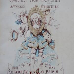 ETINCELLE Carnet d'Un Mondain. Gazette Parisienne, Anecdotiques 1882