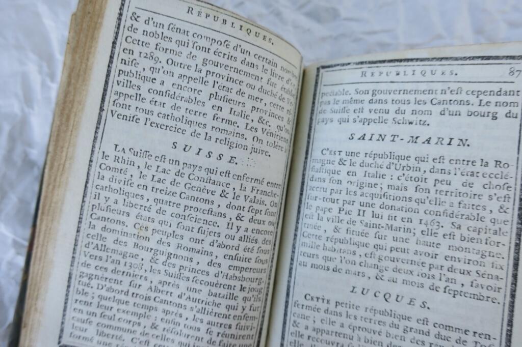 Chronological & historical New Year's gift 1788