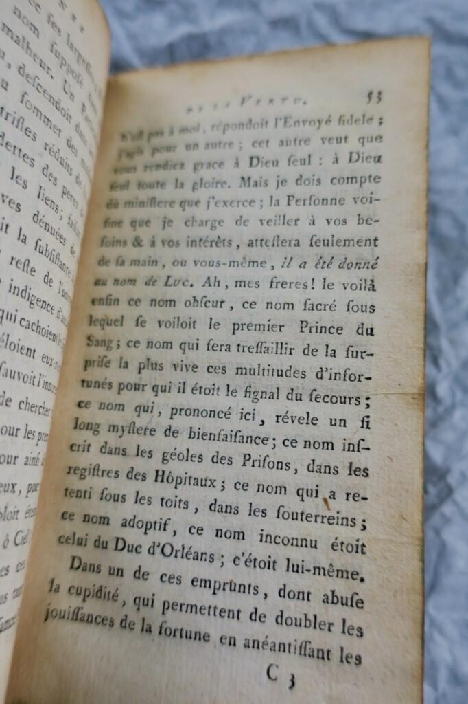 Charitable actions of 1786