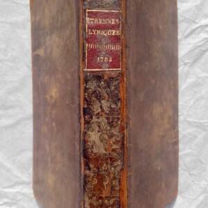 ÉTRENNES Lyriques, anacréontiques 1782