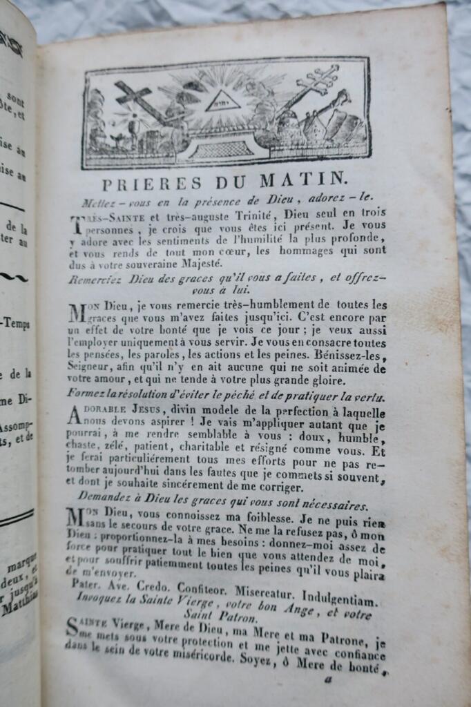 Eucologe ou nouveau livre d’église le plus complet MAROQUIN