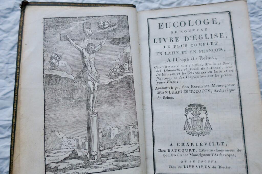 Eucologe ou nouveau livre d’église le plus complet MAROQUIN