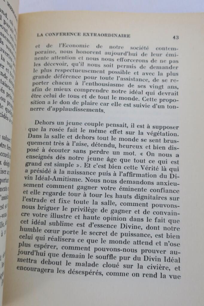Eve Amitiste Le dernier message