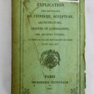 Explication des Ouvrages de Peinture, Sculpture, Architecture..1877