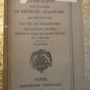 Explication des ouvrages de peinture, sculpture, architecture, gravure 1880