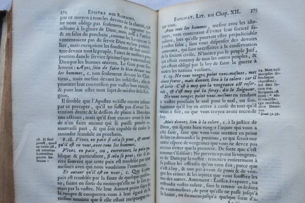 Explication littérale de l'epistre de Saint-Paul aux romains 1688 - La ...