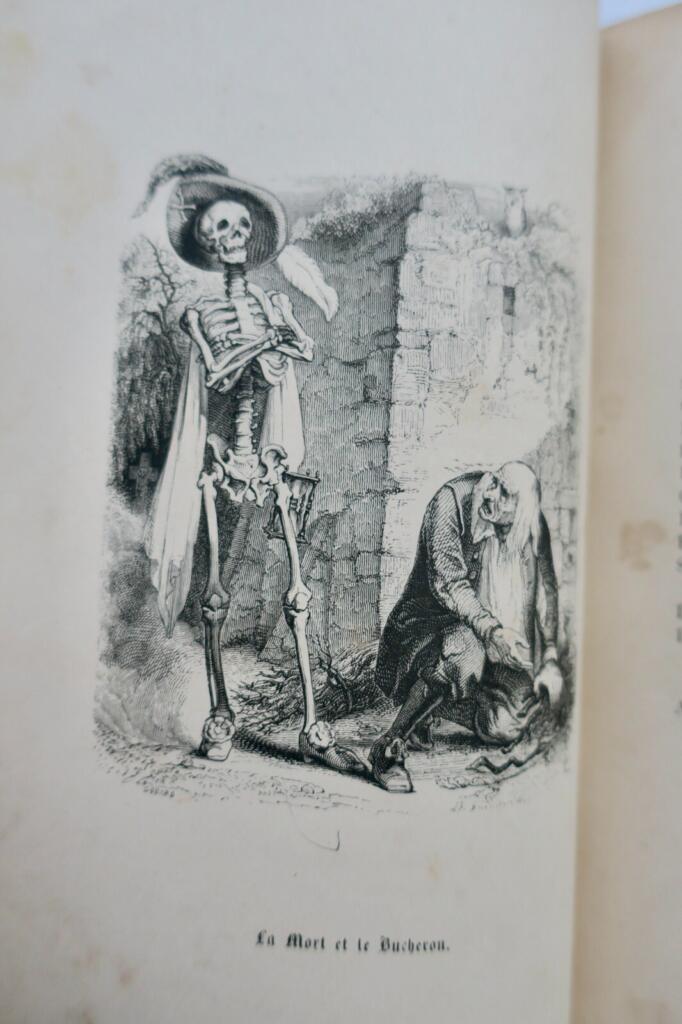 Fables. Illustrées par J.-J. Grandville FLORIAN LA FONTAINE