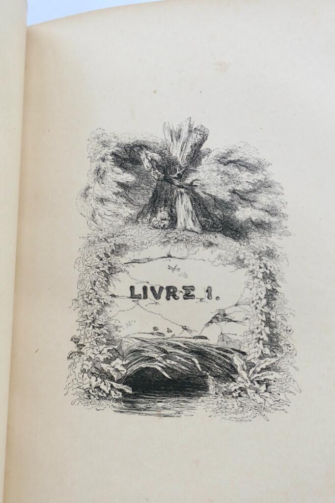 Fables. Illustrées par J.-J. Grandville FLORIAN LA FONTAINE