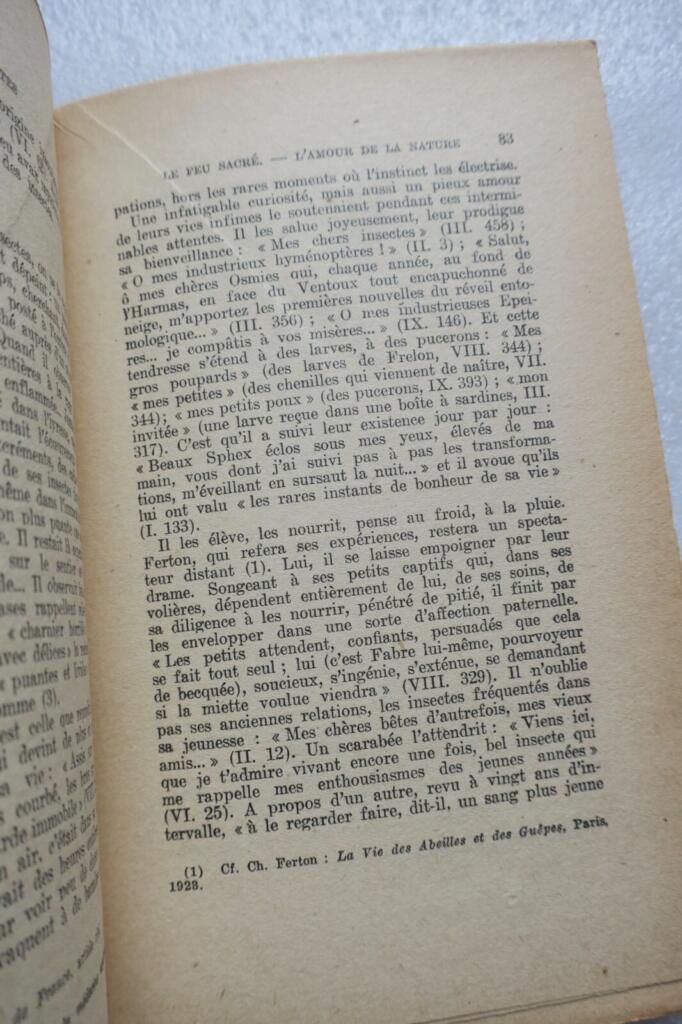 Fabre: Der Homer der Insekten