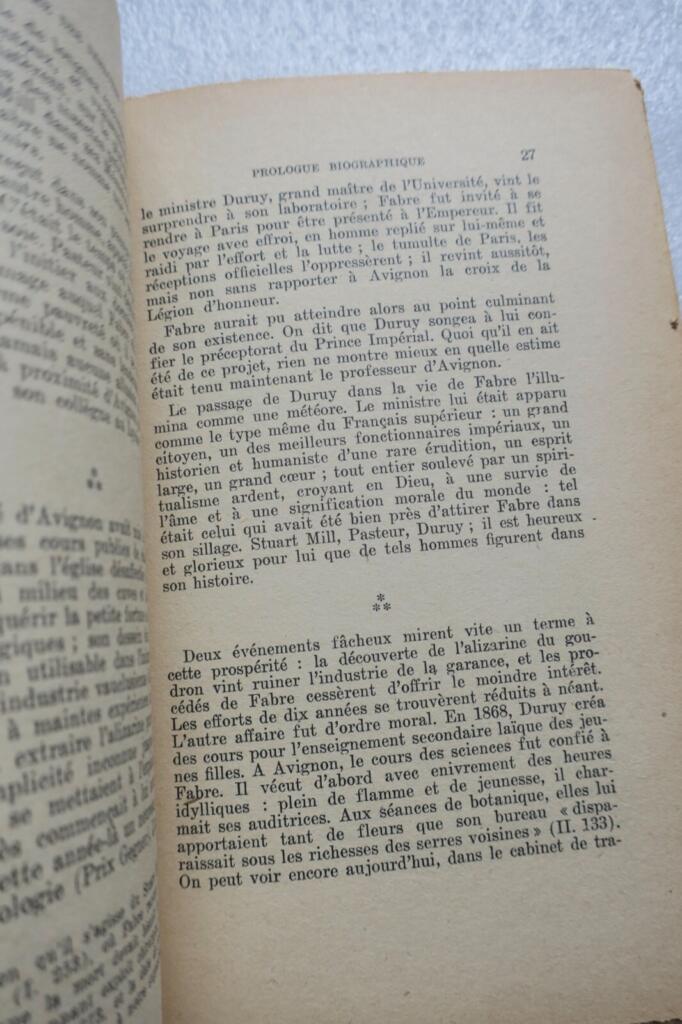 Fabre: Der Homer der Insekten