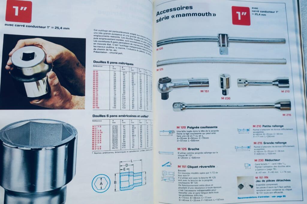Facom Catalog F78