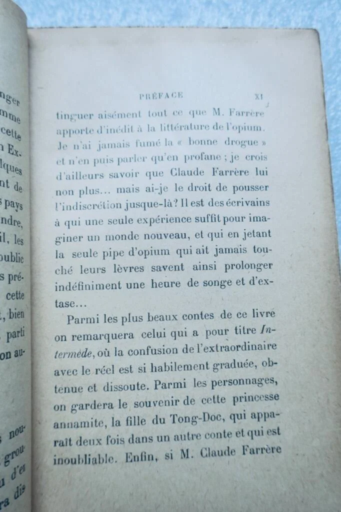FARRERE (Claude) Fumée d&rsquo;opium Pr. Pierre Louÿs