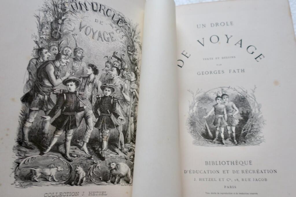 FATH, Georges. Un drôle de voyage. Hetzel